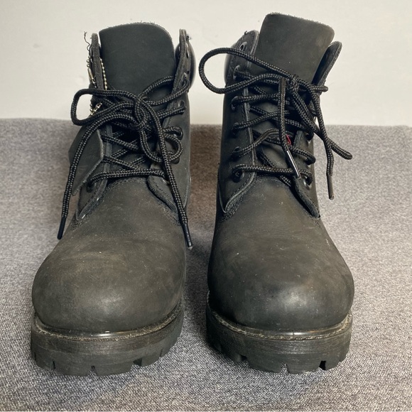 Timberland Womans Boots Ladies Sz US 7 & UK 5M Woman's Ankle Leather Lace Up - Picture 11 of 15